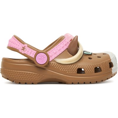 Pantoletten Crocs Toddler Classic IAM Horse Clog 211371 Braun