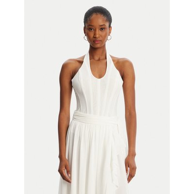 Bardot Body Trey Halter Neck 60030TB Weiß Slim Fit