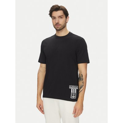 adidas T-Shirt Adibreak JD4194 Schwarz Regular Fit