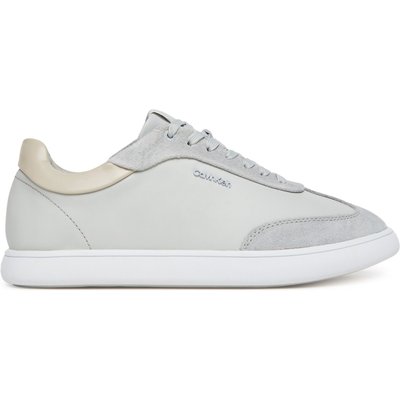 Sneakers Calvin Klein Cupsole Lace Up - Lth Sue Mix HW0HW02435 Grau