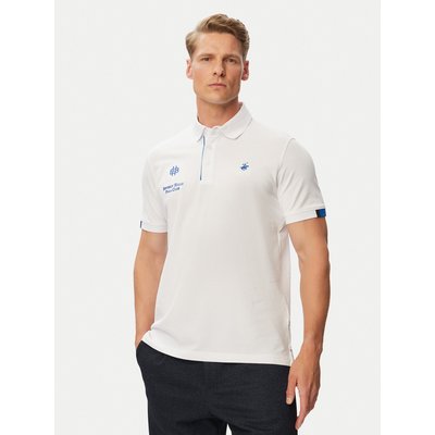 Beverly Hills Polo Club Poloshirt P-SS26M-P2770 Weiß Regular Fit