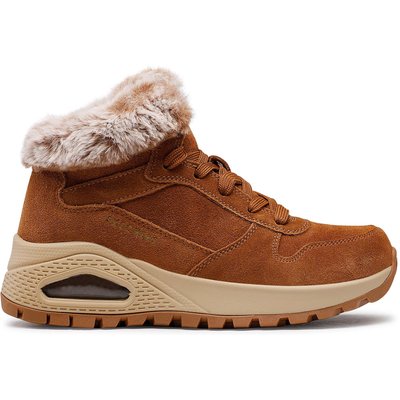 Schnürschuhe Skechers Uno Wintriness 167433/CSNT Braun