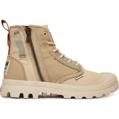 Schnürstiefeletten Palladium Pampadetroitzip Su 94612-221-M Beige