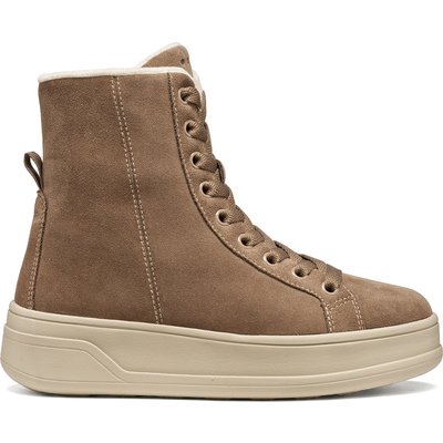 Schnürschuhe Geox D Spherica Ecub-2 D66WVF 22 C6029 Hellbraun