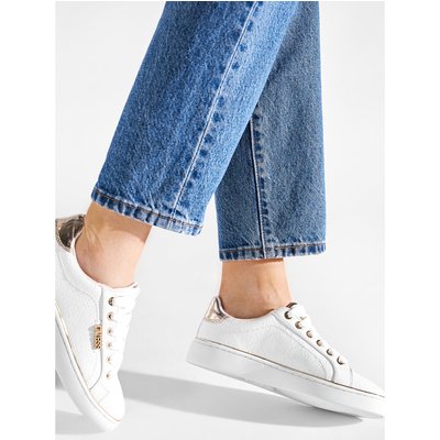 Sneakers Guess Beckie/Active Lady/Leather Lik FL5BEK FAL12 Weiß