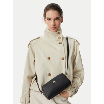 Handtasche Tommy Hilfiger Th Grace Camera Bag AW0AW18863 Schwarz