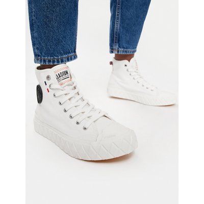 Sneakers aus Stoff Palladium Ace Cvs Mid U 77015-116-M Weiß