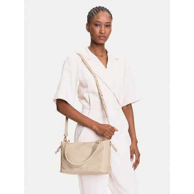 Handtasche Tommy Hilfiger Th Soft Summer Mini Bucket AW0AW17541 Creme