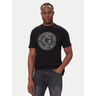 Guess T-Shirt M5BI15 K8FQ4 Schwarz Regular Fit