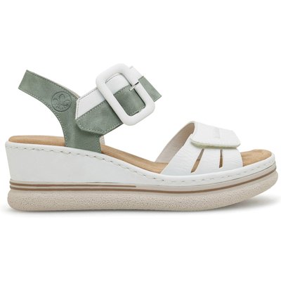 Sandalen Rieker 67700-80 Weiß