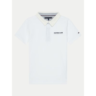 Tommy Hilfiger Poloshirt KB0KB09332 Weiß Regular Fit