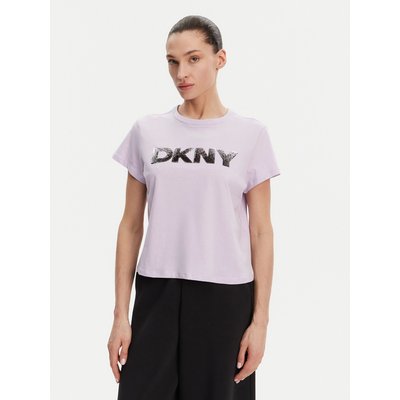 DKNY Sport T-Shirt DP4T1035 Violett Regular Fit