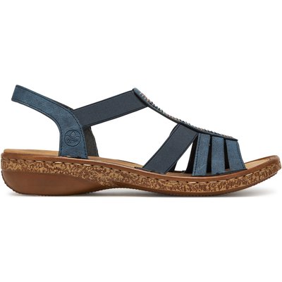 Sandalen Rieker 628G7-14 Dunkelblau