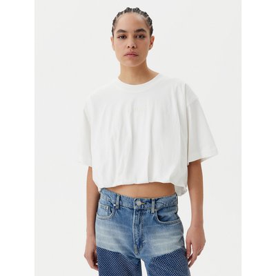 PINKO T-Shirt Torrone 104257 A2F8 Weiß Regular Fit