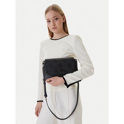Handtasche Guess Meridian II HWOS69 74200 Schwarz