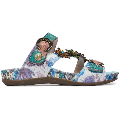 Pantoletten Laura Vita Liloo 41 Blau