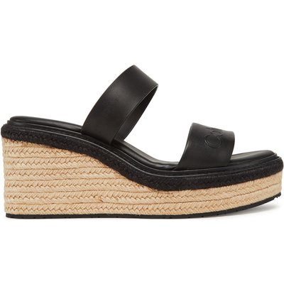 Espadrilles Calvin Klein Wedge Sandal 50 - He HW0HW02375 Schwarz