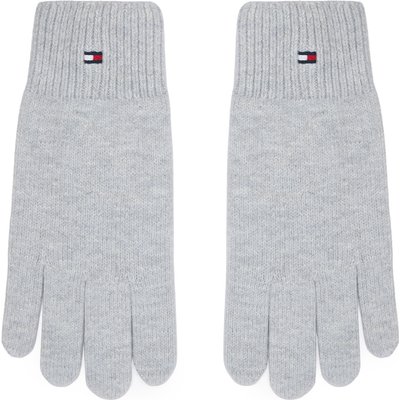 Damenhandschuhe Tommy Hilfiger Flag AW0AW19131 Hellgrau