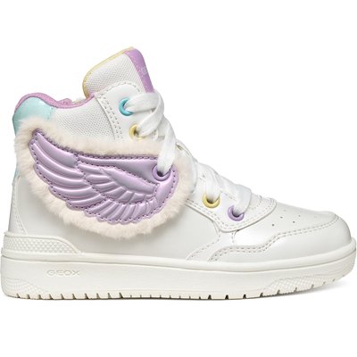 Sneakers Geox J Washiba Girl J66HXA 0NFKN C0761 D Weiß
