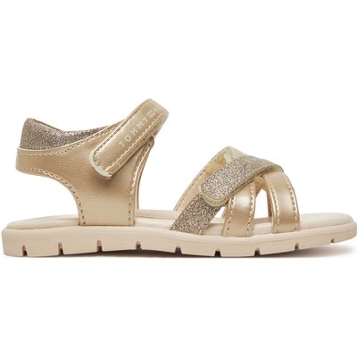Sandalen Tommy Hilfiger T1A2-33771-1381 S Goldfarben