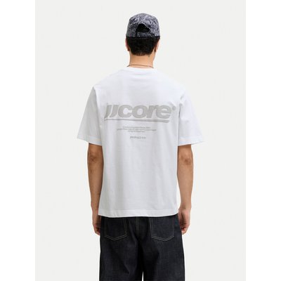 Jack & Jones T-Shirt Club 12289842 Weiß Relaxed Fit