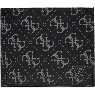 Geldbörse Guess Vezzola Leather Slg SMVELE LEA20 Schwarz