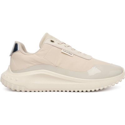Sneakers Calvin Klein Eva Runner Lace Up Mat Mix YW0YW02016 Beige