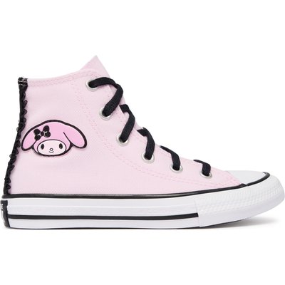 Sneakers aus Stoff Converse Chuck Taylor All Star Hi X My Melody Kuromi A21838C Hellrosa