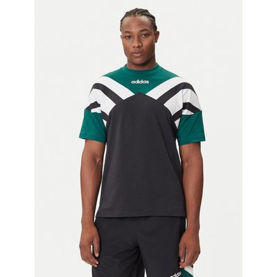 adidas T-Shirt Archive Cutline JX3075 Grün Loose Fit