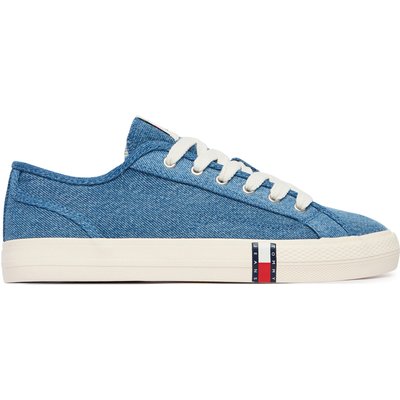 Sneakers aus Stoff Tommy Jeans Archive Y2K Denim EN0EN03033 Blau