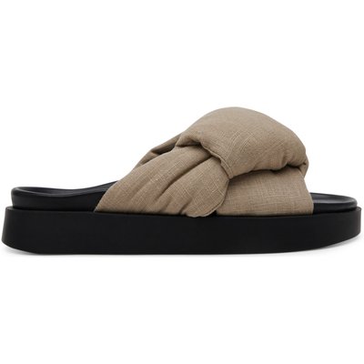Pantoletten Inuikii Oversized 70104-147 708 Beige