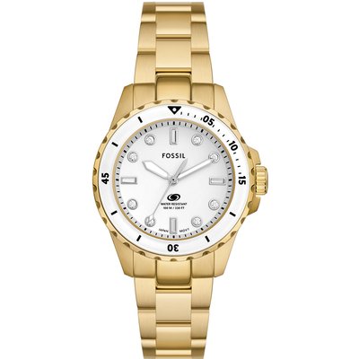Uhr Fossil Blue ES5350 Goldfarben