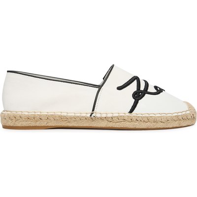Espadrilles KARL LAGERFELD Kamini KL80123R Weiß