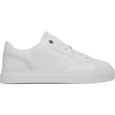 Sneakers Tommy Hilfiger Th Feminine Cupsole Leather FW0FW09105 Weiß