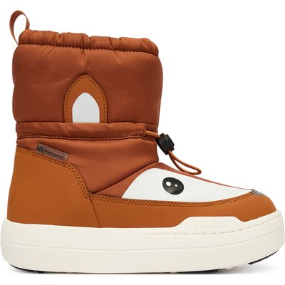 Schneeschuhe Moon Boot Mb Jr Park Tube Mid Animal Wp 80D3440100 D Braun