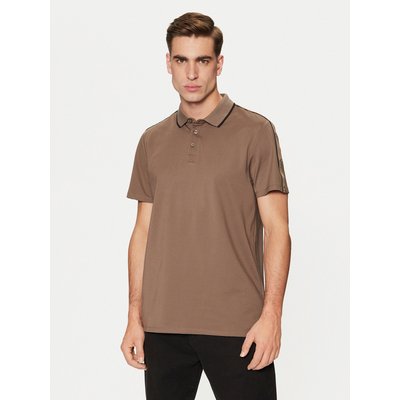 Guess Poloshirt M4YP40 KARS0 Braun Regular Fit