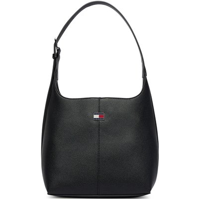 Handtasche Tommy Jeans Tjw City Bucket AW0AW19062 Schwarz