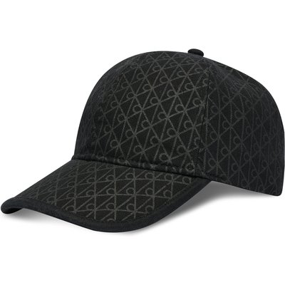 Cap Calvin Klein Emblem Print W Leather Patch Cap LV04D5029G Schwarz