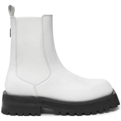 Klassische Stiefeletten DKNY Rianne Chelsea K3471540 Weiß