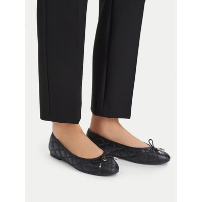 Ballerinas Tommy Hilfiger Charm Quilted Ballerina FW0FW09503 Schwarz
