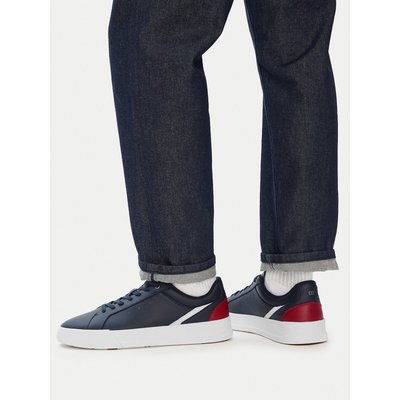 Sneakers Tommy Hilfiger Th Court Premium FM0FM05879 Dunkelblau
