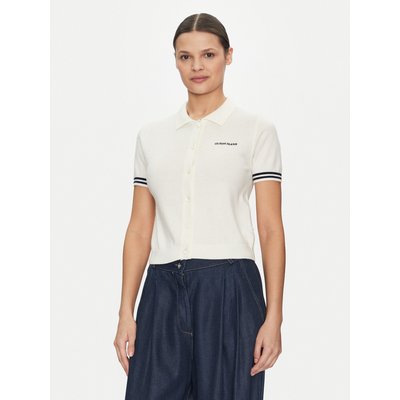 Guess Jeans Poloshirt W5GR03 Z3HO2 Creme Regular Fit