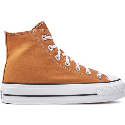 Sneakers aus Stoff Converse Chuck Taylor All Star Lift Platform Hi A11537C Orange