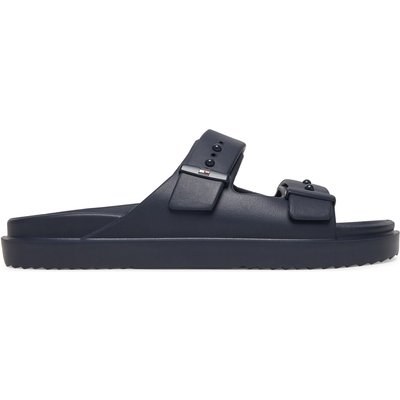 Pantoletten Tommy Hilfiger Light Adjustable FM0FM05757 Dunkelblau