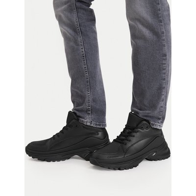 Sneakers Calvin Klein Hike Runner Mid Laceup Tech Mix YM0YM01418 Schwarz