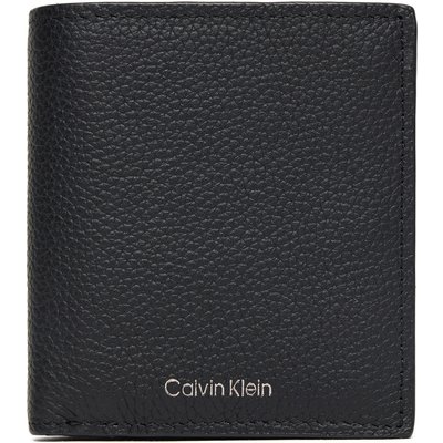 Geldbörse Calvin Klein Foil Emboss Slim Trifold W Card LV04D1063G Schwarz