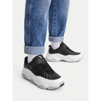 Basketballschuhe SHAQ EO-NET LOW AQ95089Y-BW Schwarz