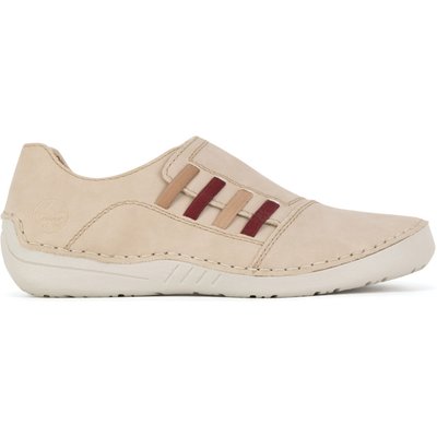 Halbschuhe Rieker 52560-62 Beige