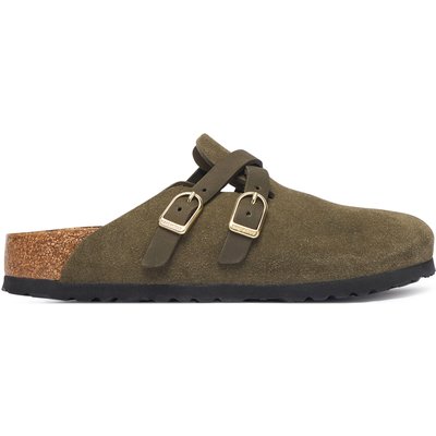 Pantoletten Birkenstock Blair D-Buckle 1033158 Dunkelgrün