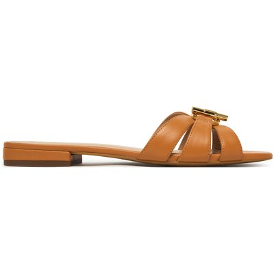 Pantoletten LAUREN RALPH LAUREN 802982875006 Braun